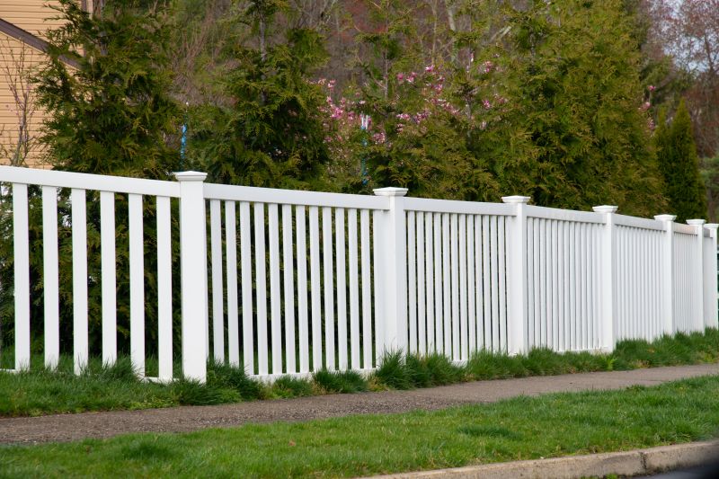 Modern Vinyl Fence