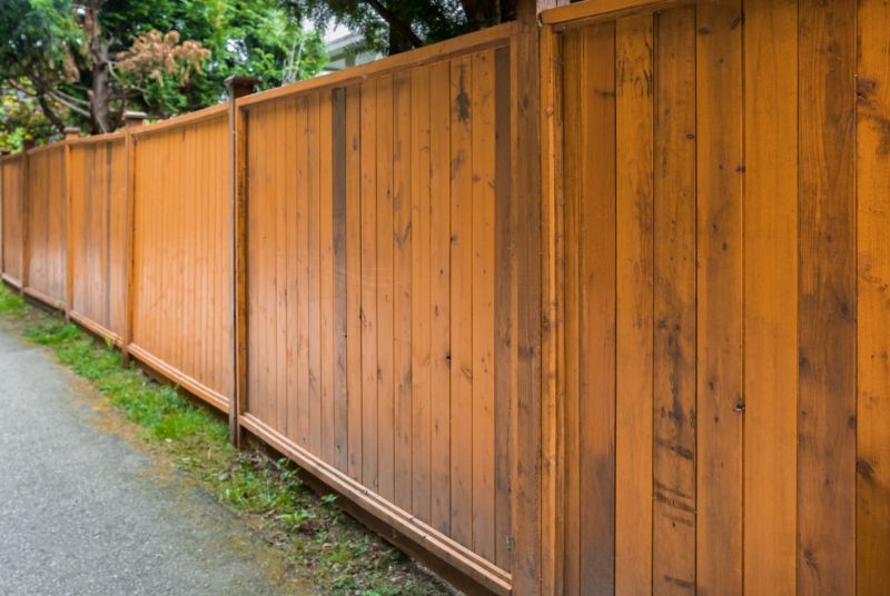 Wood Fence Installation