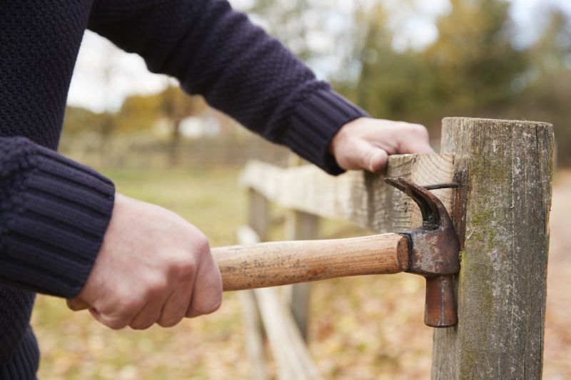 Fall Fence Maintenance
