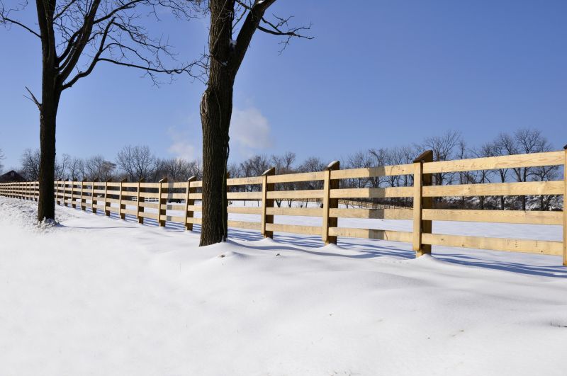 Fence Installation in Winter