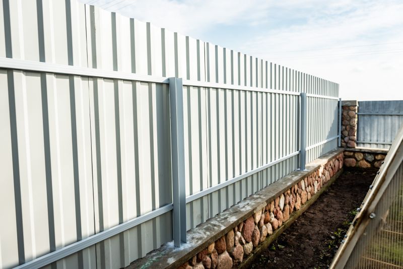 Metal Mesh Fence Installation